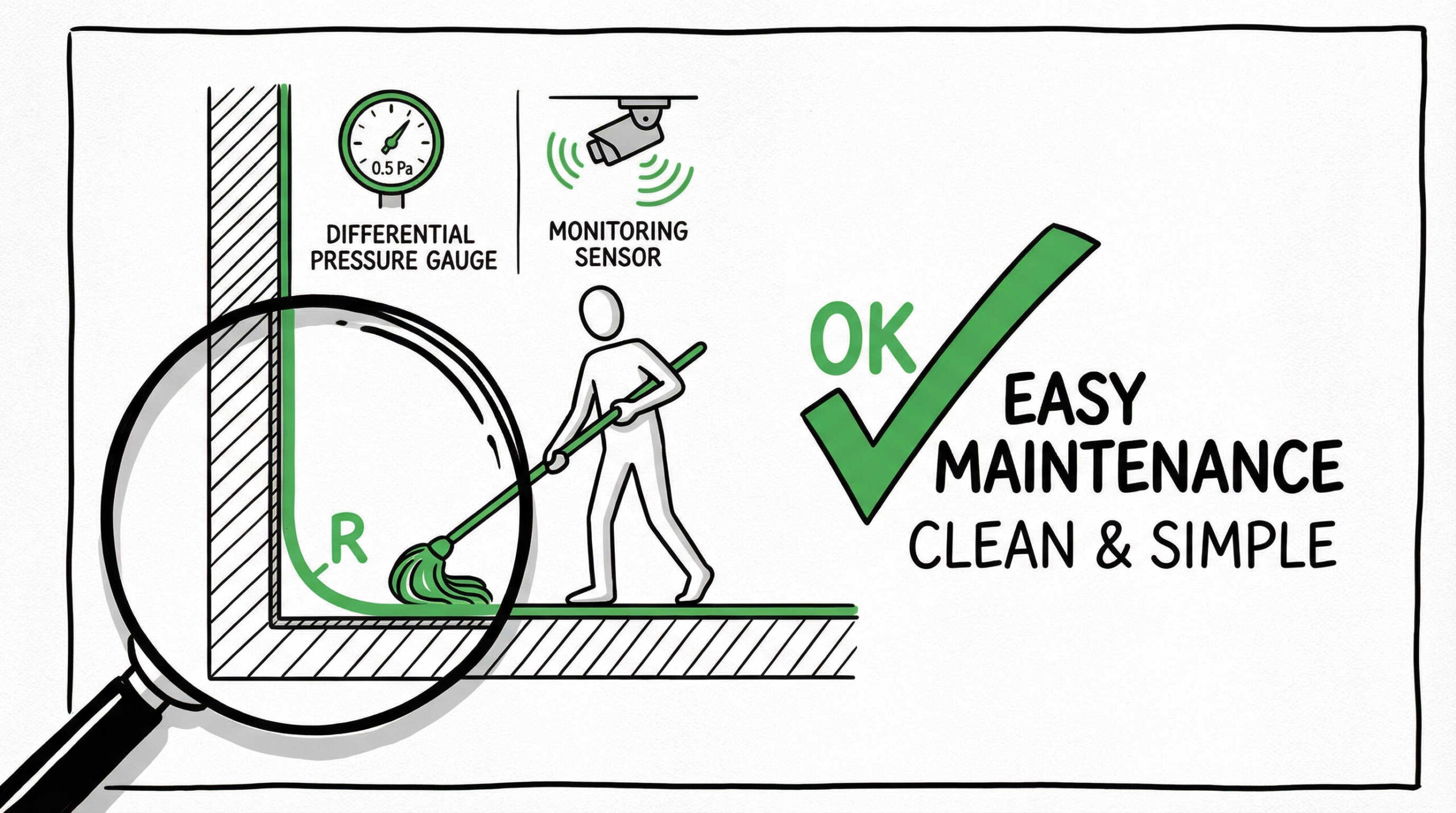 査察適合に向けた空調・内装設備の共通要件